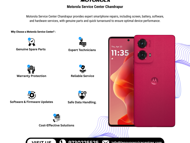Motorola Service Centre in Chandrapur – Fast, Reliable Repairs for Your Devices