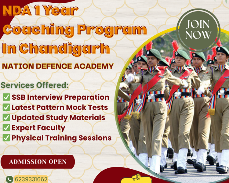 NDA 1 Year Foundation Program in Chandigarh