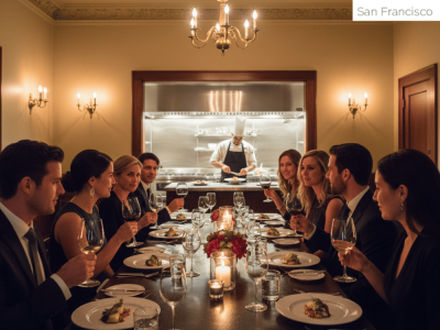 Private Dining Rooms for Corporate Holiday Party SF | Naked Kitchen SF