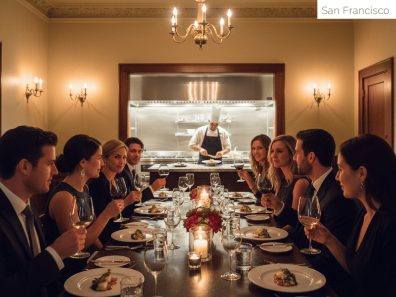 Private Dining Rooms for Corporate Holiday Party SF | Naked Kitchen SF