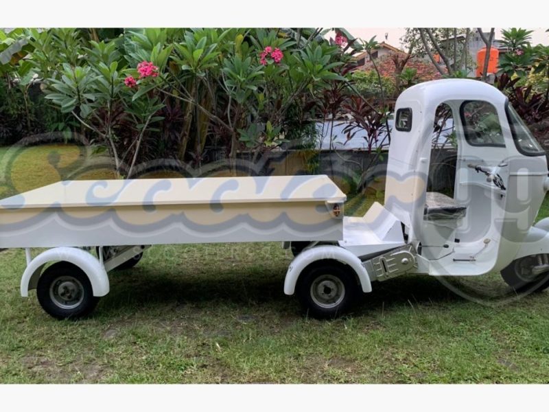 Ape Bajaj Pentaro Vintage Utility Trike for Modern Business