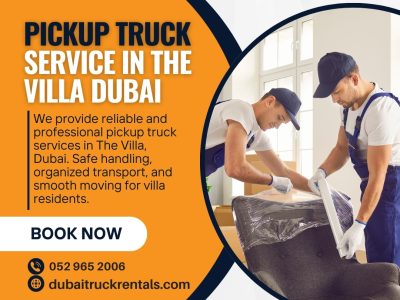🚚 Pickup Truck Service in The Villa Dubai - Call Us at +971529652006!