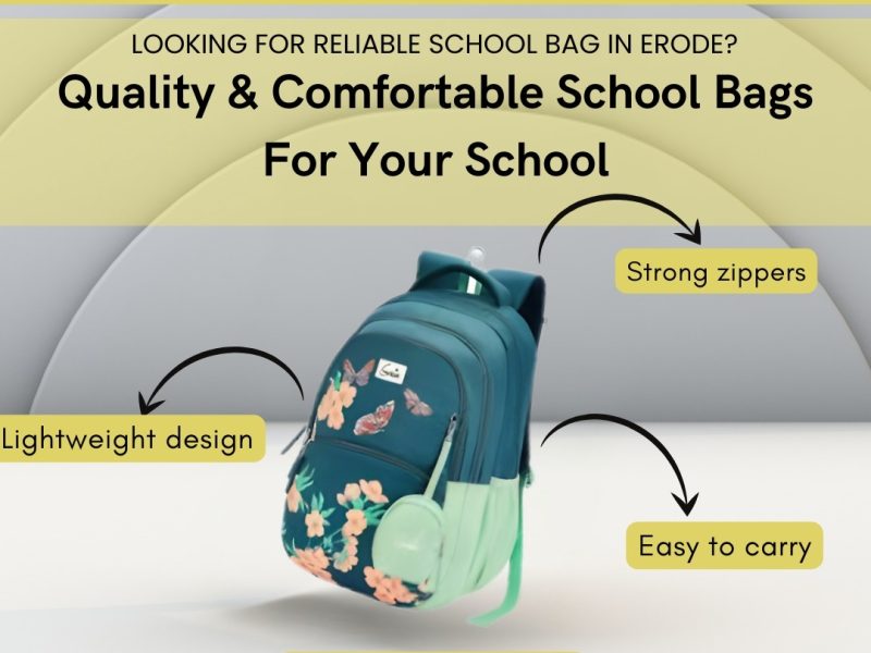 Quality and Comfortable School Bags