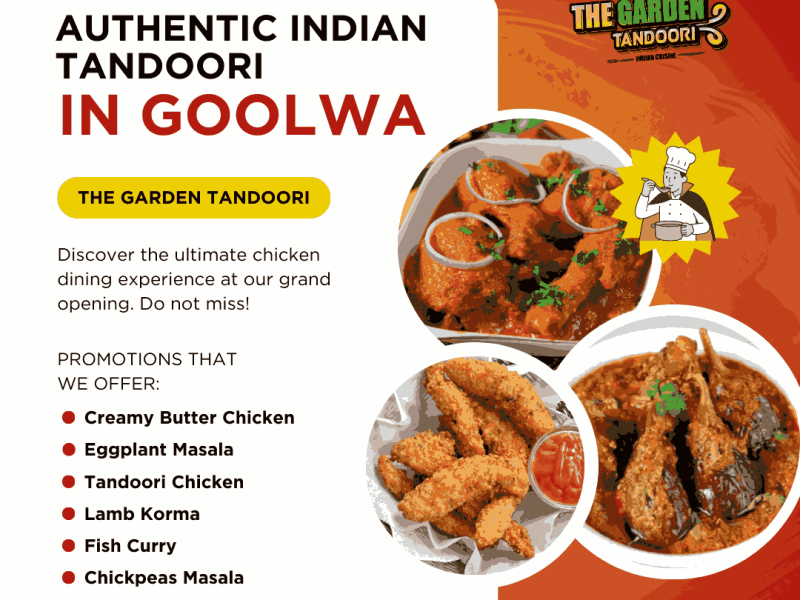 Best Restaurant in Goolwa for Authentic Dining – The Garden Tandoori