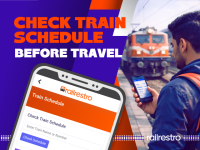 Check Train Schedule in Seconds – Travel Smart with RailRestro!