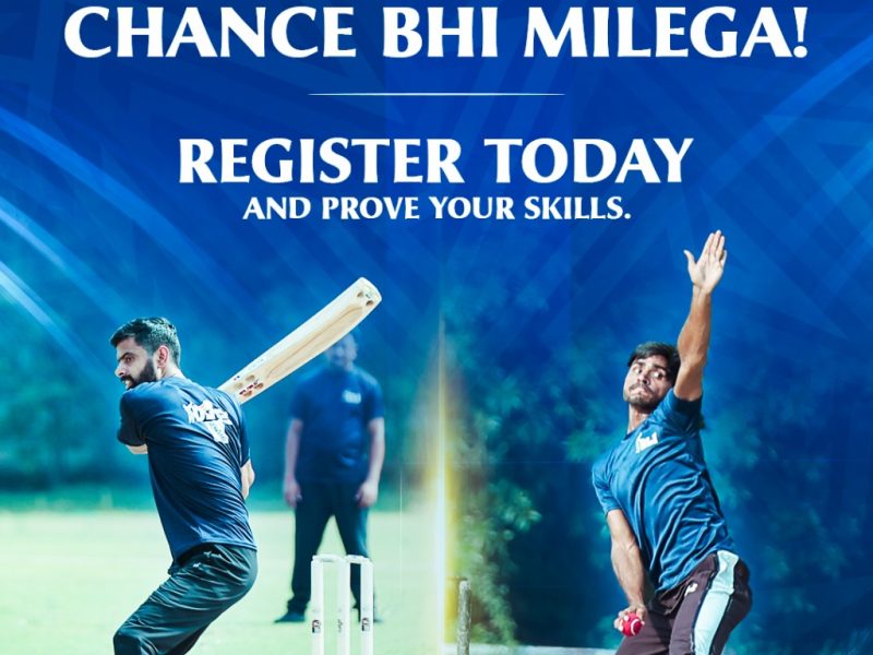Talent Hai To Chance Bhi Milega - Register For Biggest Tennis Cricket League Now!