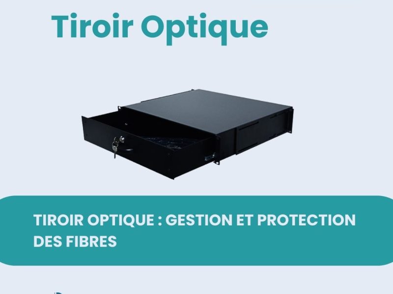 Tiroir Optique : Gestion et Protection des Fibres