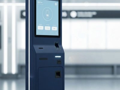 Retail kiosk machine in Dubai