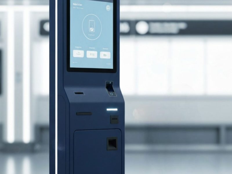 Retail kiosk machine in Dubai