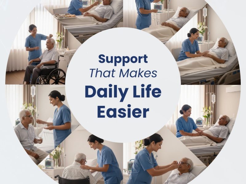 Transitional care center in India