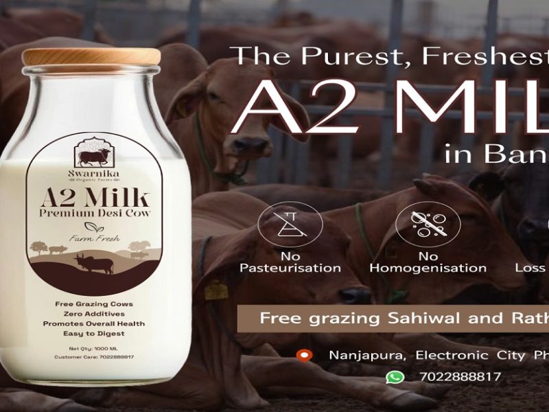 Order Pure Cow Milk In electronic city Bangalore