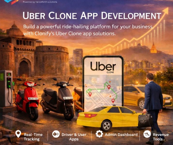 Uber Clone App Development Services | Launch Uber Like App - ClonifyNow