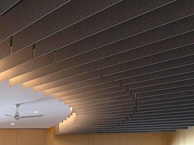 Acoustic Ceiling - Sound-Absorbing Wall Panel by Network Architectural