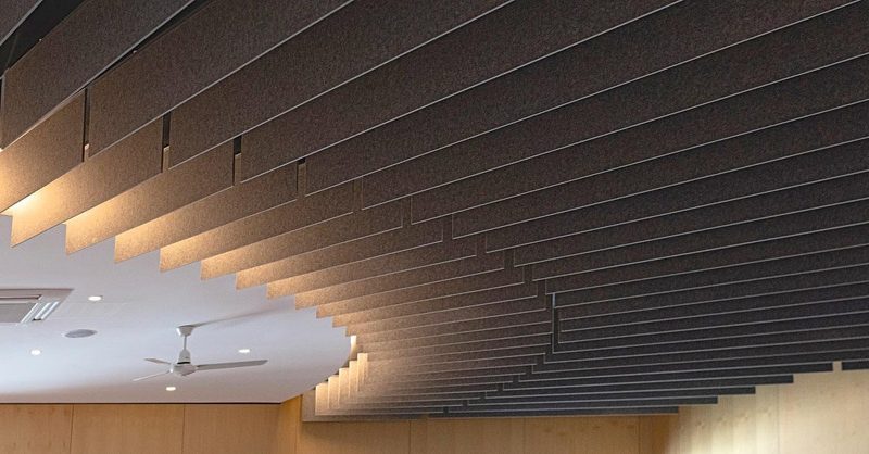 Acoustic Ceiling - Sound-Absorbing Wall Panel by Network Architectural