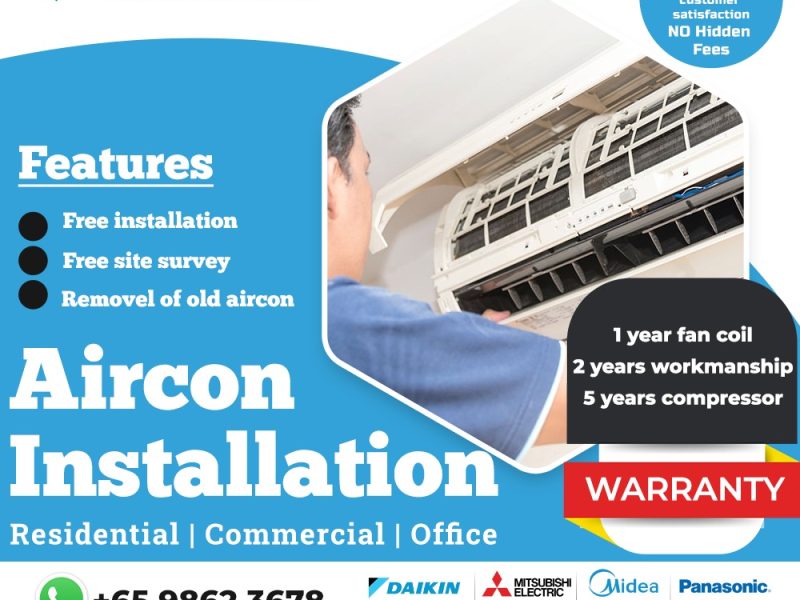 Aircon installation