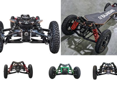 Experience The Performance Of Electric Helix Skateboard And Off Road Vehicle