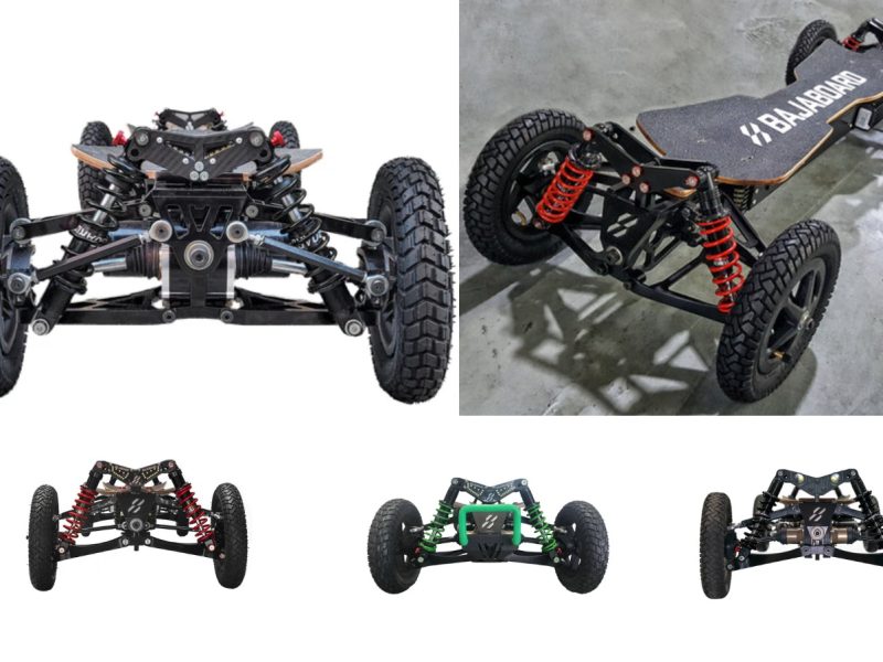 Experience The Performance Of Electric Helix Skateboard And Off Road Vehicle