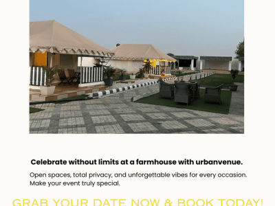 Urban Venue Farmhouse – Where Nature Meets Elegance