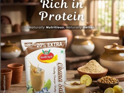Protein-Rich Chana Sattu Drink | Healthy Indian Superfood by Health Mark