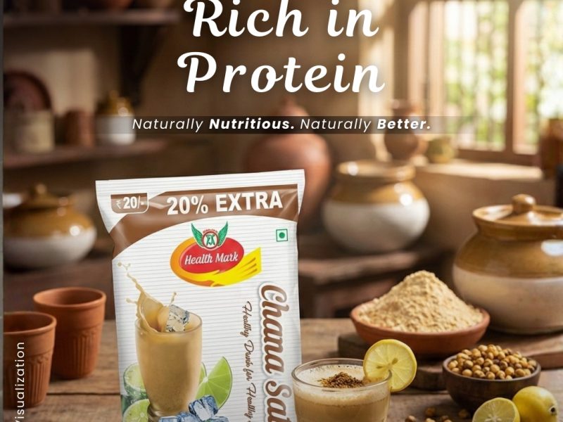 Protein-Rich Chana Sattu Drink | Healthy Indian Superfood by Health Mark