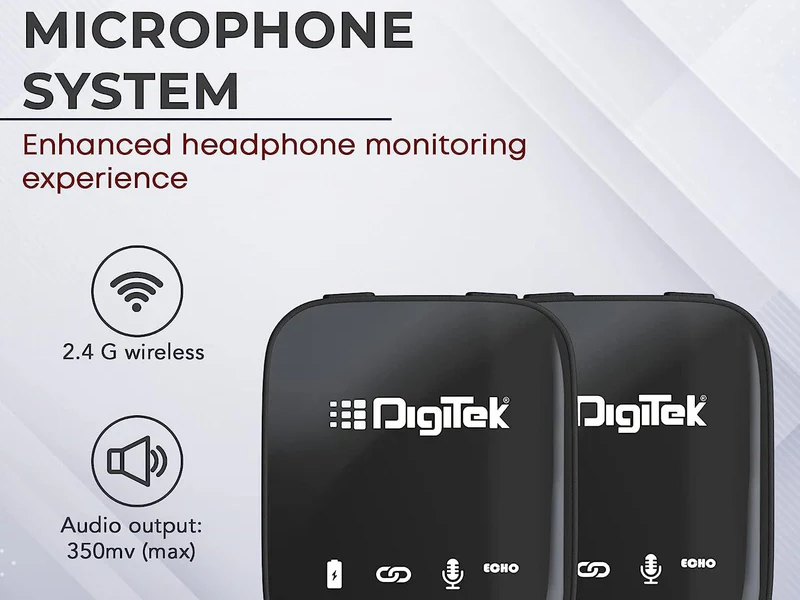 Hear Every Detail with Digitek Microphone Excellence