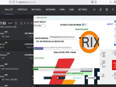FLASH USDT TRC20 Software - TRIX Flash (Educational & Testing Tool - 2026 Edition)