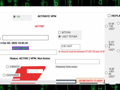 Flash USDT Software – TRIX Flash (Crypto Transaction Testing Tool
