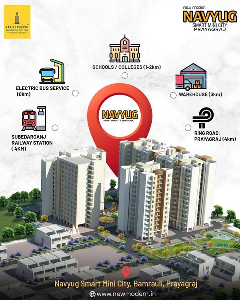 Luxury 2 BHK & 3 BHK Flats in Prayagraj | Buy Flats in Prayagraj at Avani -D