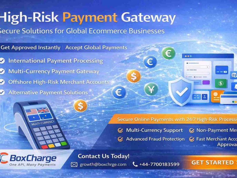 Secure Payment Gateway for High-Risk & Global Businesses – Instant Setup