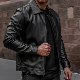 leather jacket for men