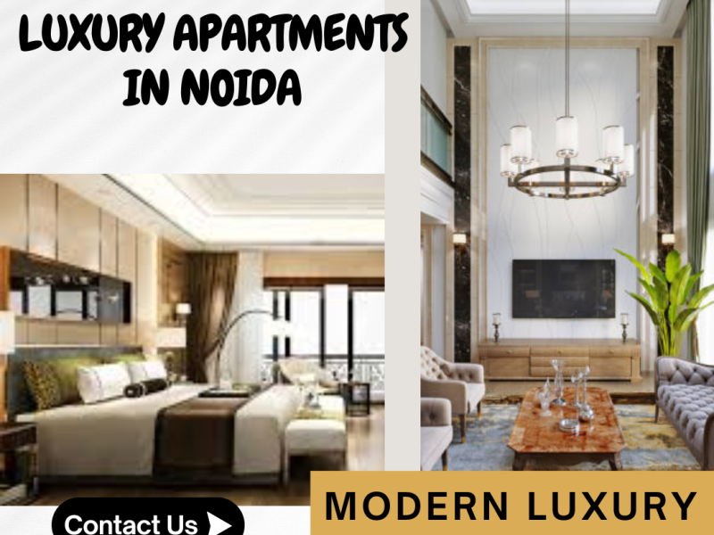 Luxury Apartments in Noida: Modern Comfort & Prime Locations