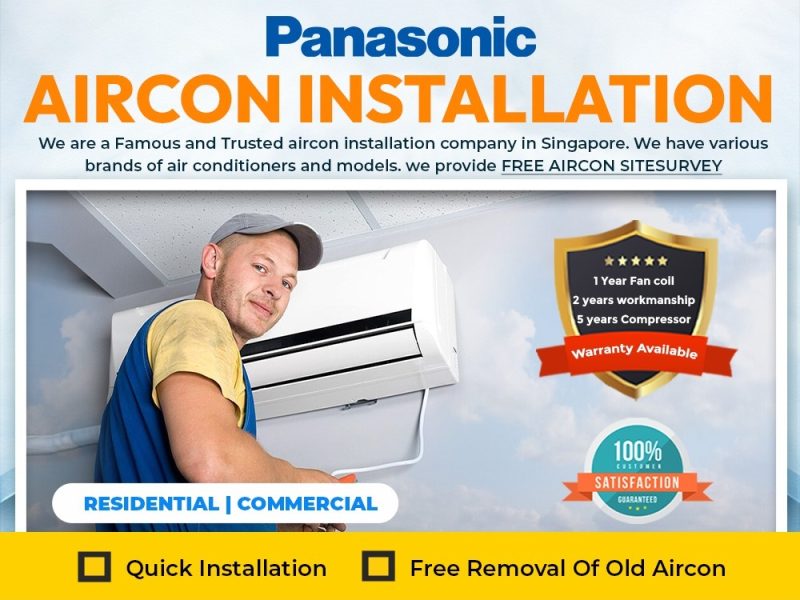 Panasonic Aircon Installation
