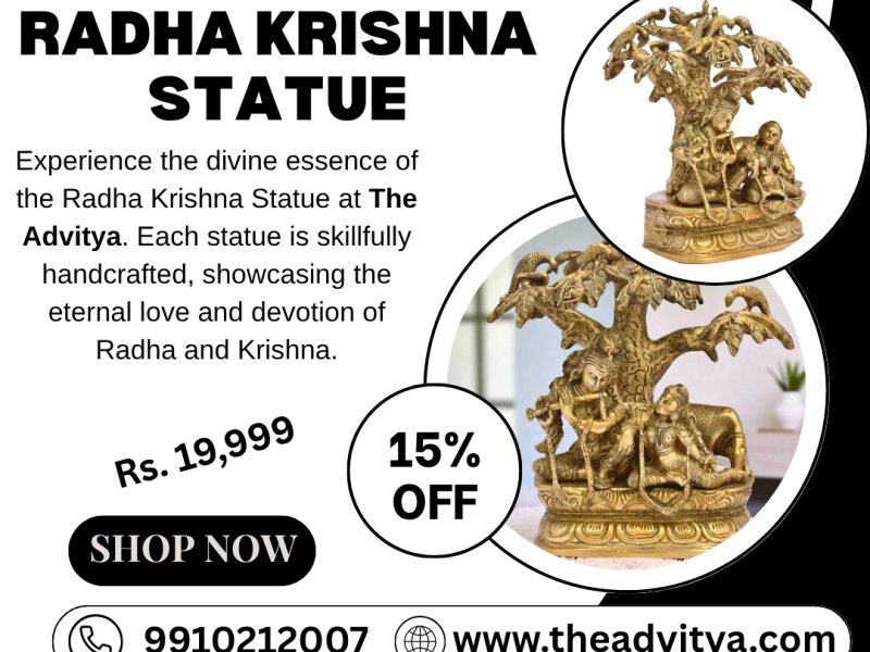 Benefits of Keeping a Radha Krishna Statue at Home According to Vastu