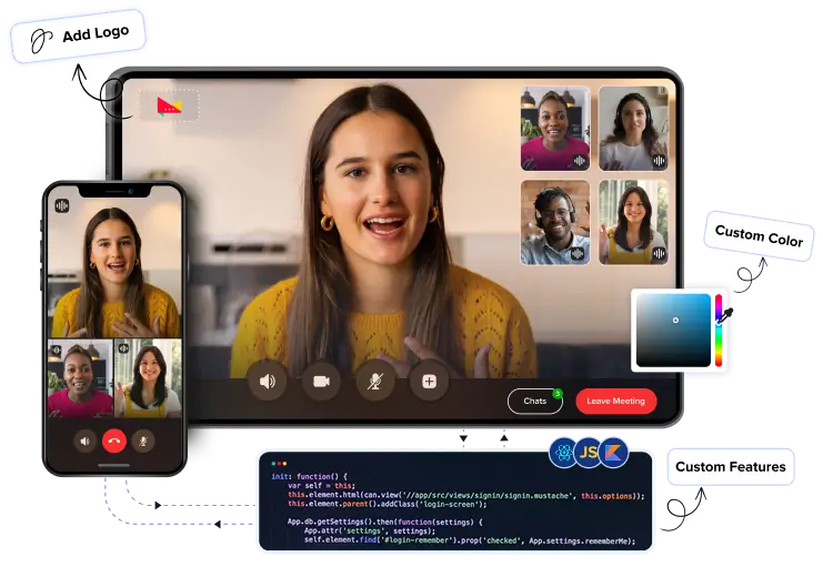 MirrorFly Video API & SDK