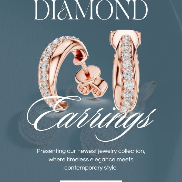 Shop Round Lab Diamond Hoop Earrings with Brilliant Sparkle