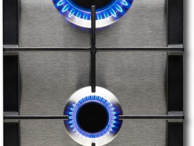 piano cottura 2 fuochi gas