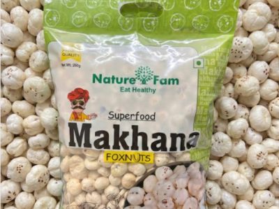 Buy Makhana Price 250gm – NatureFam Premium Fox Nuts Online