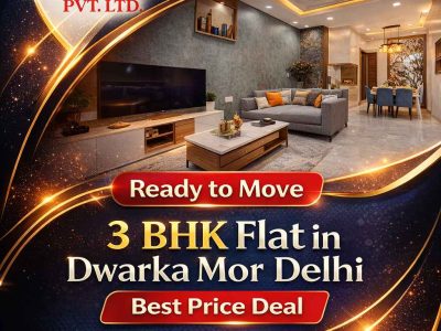 Ready to Move 3 BHK Flat in Dwarka Mor Delhi