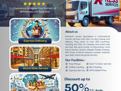 CHENNAI TO USA COURIER SERVICE