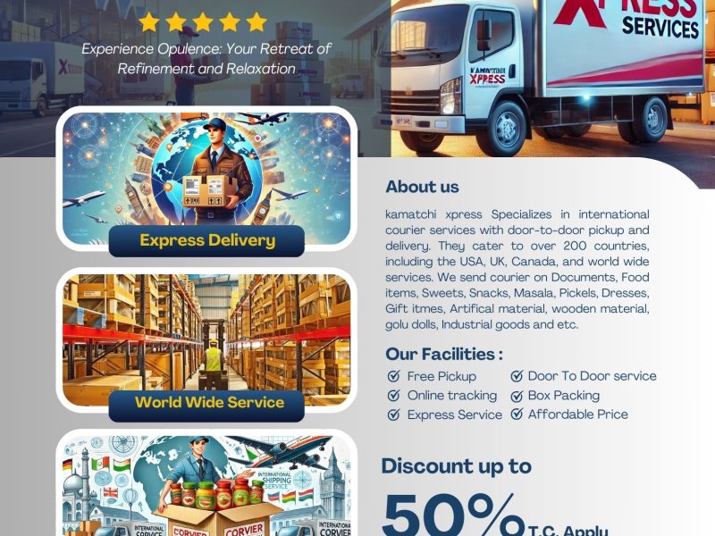 CHENNAI TO USA COURIER SERVICE