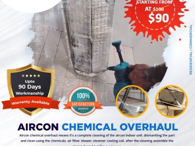 Aircon Chemical Overhaul Singapore