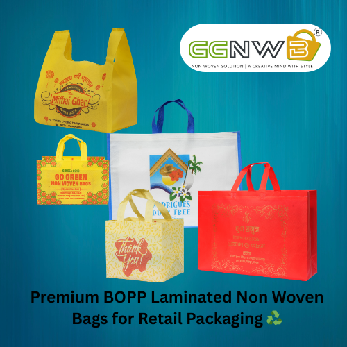 Top Laminated Non Woven Sweet Box Bags Manufacturer in Faridabad | Delhi NCR Bulk Supply