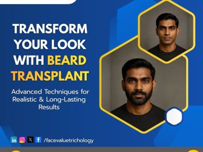 Beard Transplant in Chennai | Natural Beard Hair Transplant Clinic