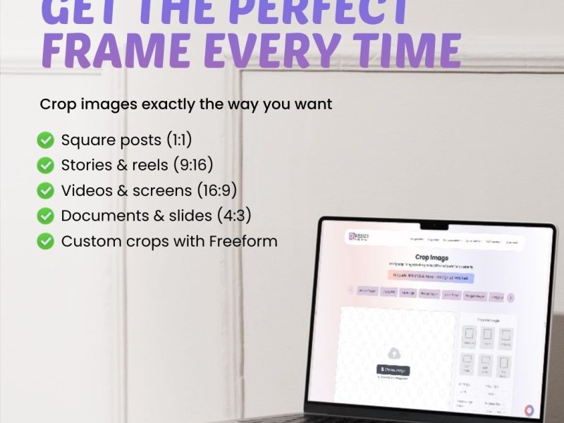 Crop Image Online & Resize Instantly with Free Photo Editing Tools | Resize The Image
