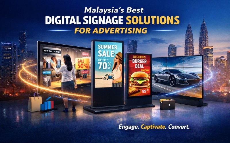 Malaysia’s Best Digital Signage Solutions for Advertising