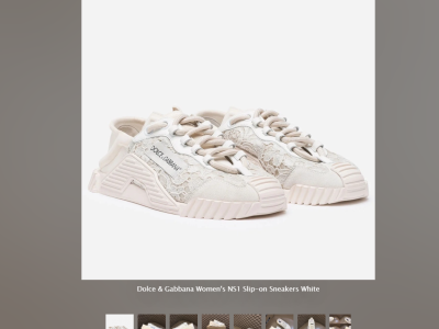 Replica Dolce & Gabbana – Women’s NS1 Slip-On Sneakers White