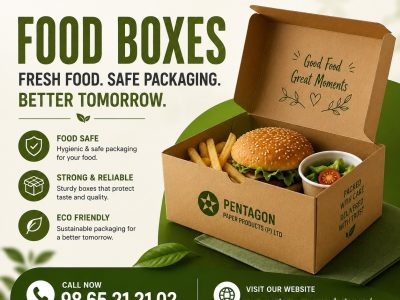 Food Boxes for Fresh Food Packaging