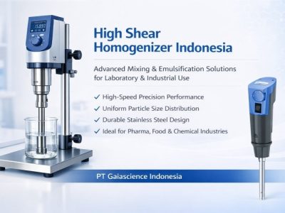 Top High Shear Homogenizer Manufacturer in Indonesia for Laboratories