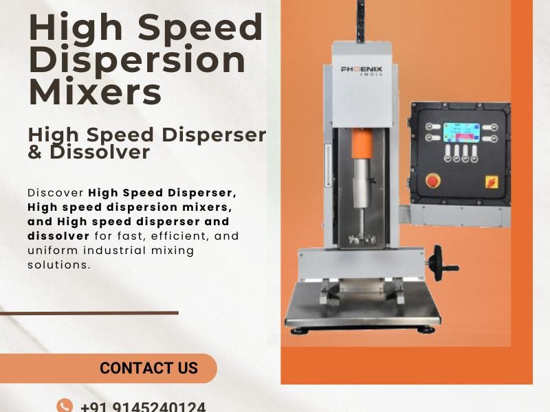 High Speed Dispersion Mixers | Disperser & Dissolver