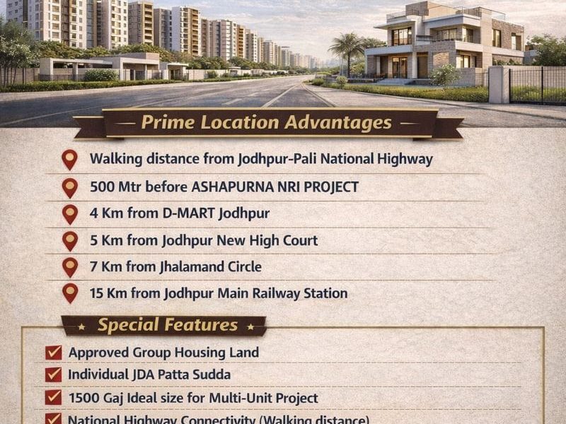 Khushi Suncity – Your Next Smart Investment in Jodhpur Starts Here